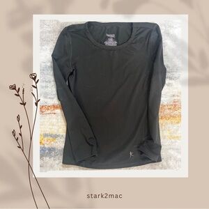 Danskin Black Long Sleeve Kids Tee